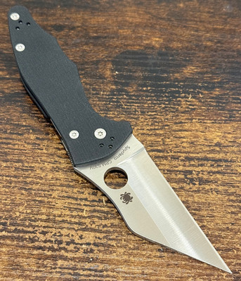 Spyderco Yojimbo 2 Knife Black G-10 - CPM S30V - C85GP2 FACTORY SECOND