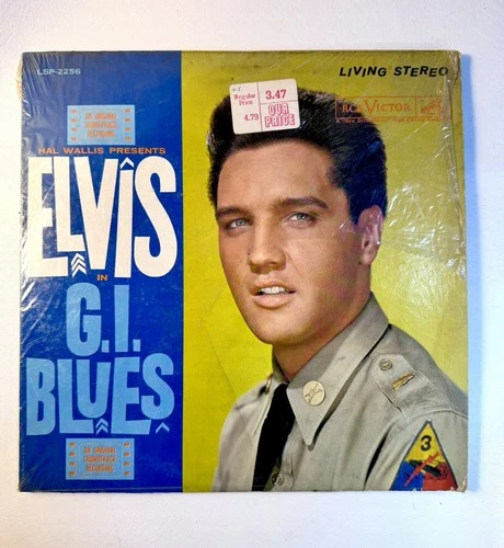Elvis Presley GI Blues Vinyl LP 1960 First US Stereo Pressing Movie Soundtrack