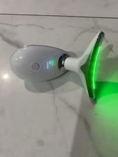 Facial and Neck Massager,7 Color LED Light Therapy for Face,Face Lift Device