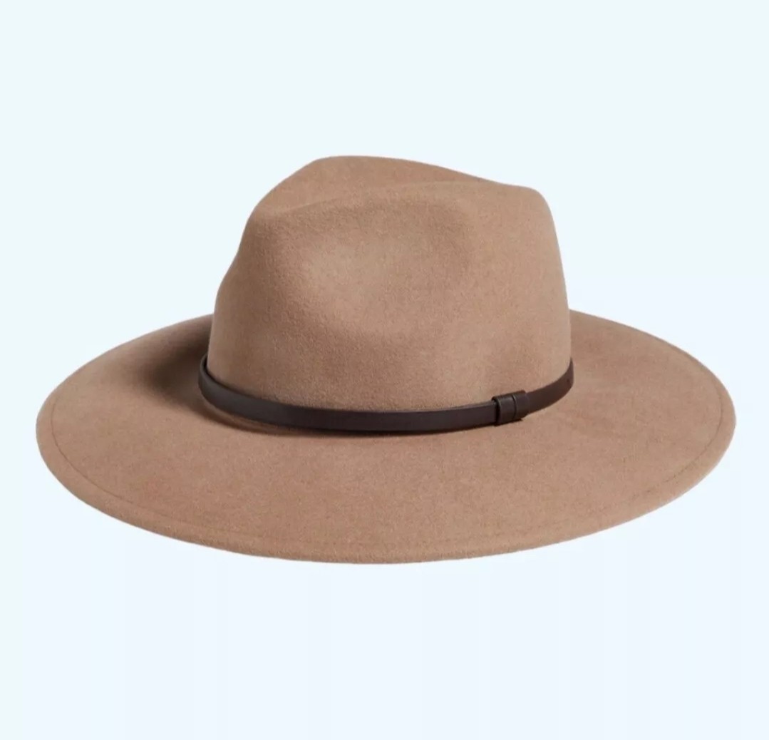 Brand New!! Banana Republic Simple Trim Wool-Felt Fedora  display picture 1