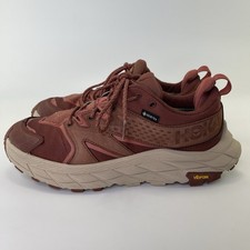 Hoka One One Anacapa Low GTX Trail Hiking Running Grape Wine Womens Sz 9