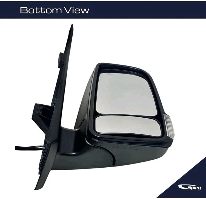 Espejo retrovisor lateral de pasajero Spieg para Mercedes Sprinter 2019-2024 Freightliner | derecho Foto 4 de 4