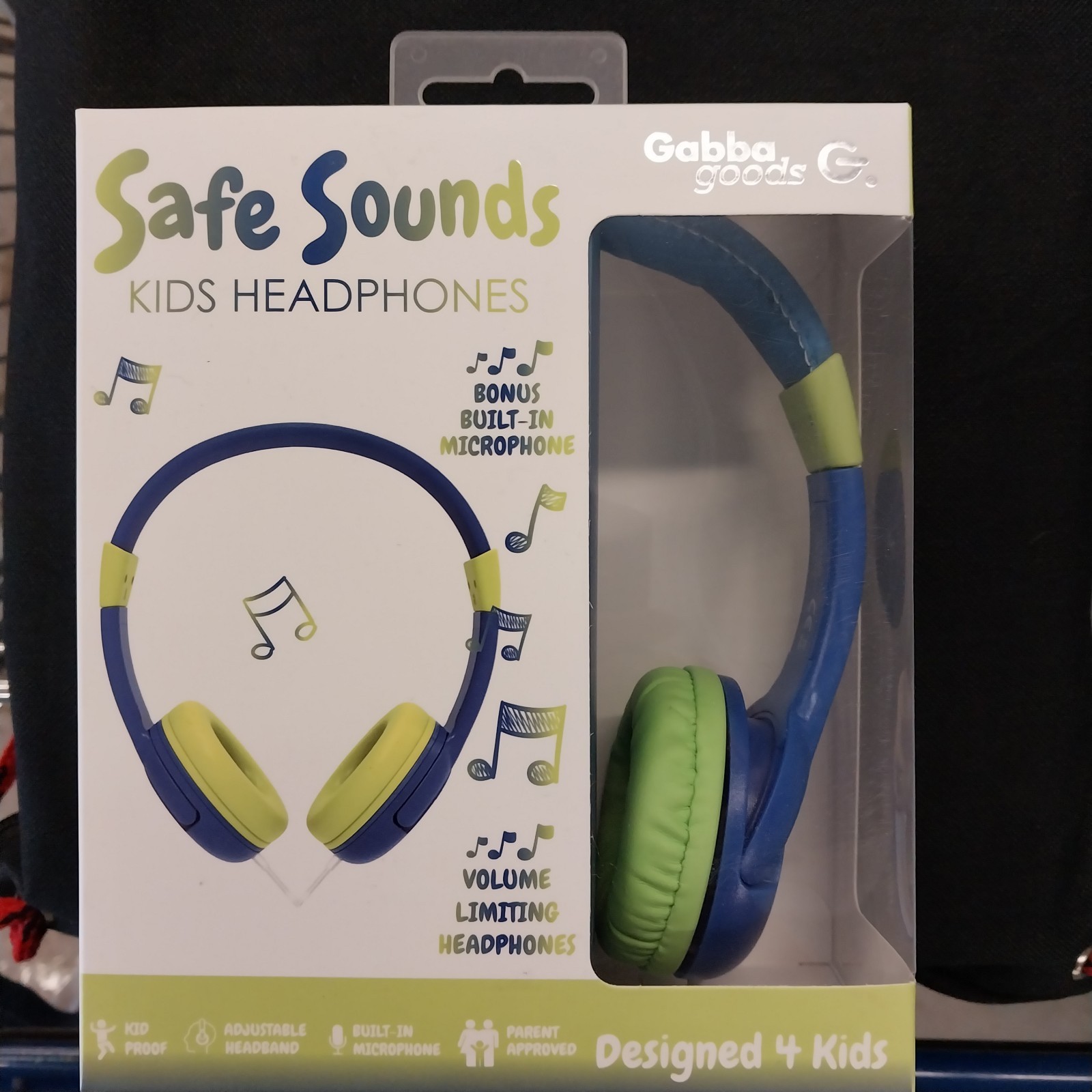 kids headphones wired By Gabba Goods 