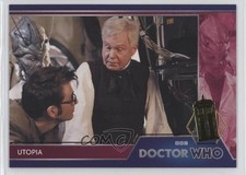 2023 Rittenhouse Doctor Who Series 1 to 4 Gold TARDIS 14/50 Utopia #110 0ad