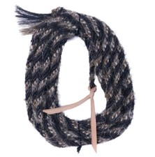 Riendas de pelo cola Mecate 22 pies X 3/8" (4 hebras) Popper