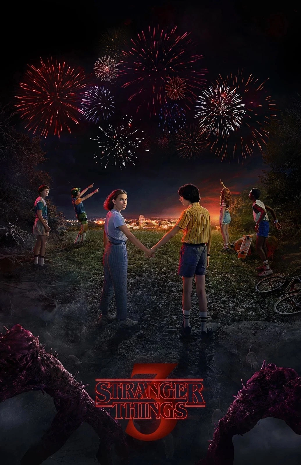 Stranger Things Glossy Poster - Home Decor