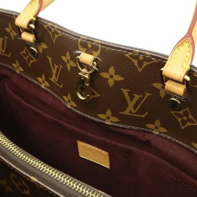 LOUIS VUITTON Monogram Montaigne GM Handbag Tote Bag Shoulder