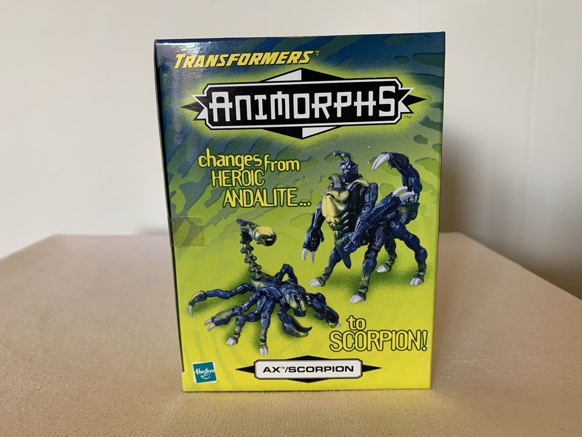 【新品未開封】トランスフォーマー キャシー /ウルフ ANIMORPHS 希少 Vintage Transformers Animorphs AX/SCORPION Figure 1998 NEW NEVER
