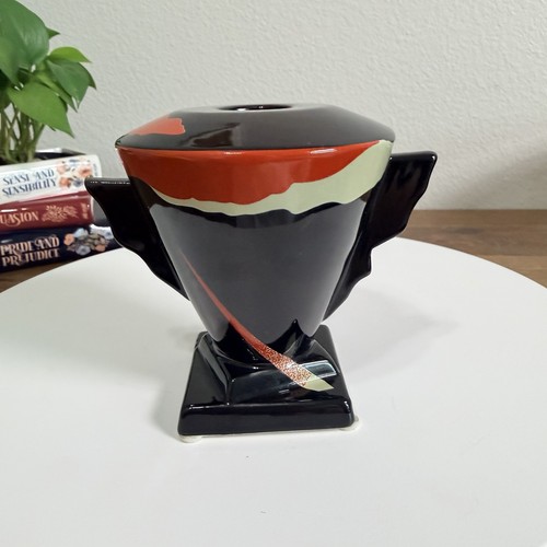 Vintage Fujimori Comet Kato Kogei Candles Black  Art Deco Modern