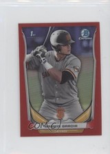 2014 Bowman Chrome Minis Red Refractor 4/5 Aramis Garcia #163 0b0