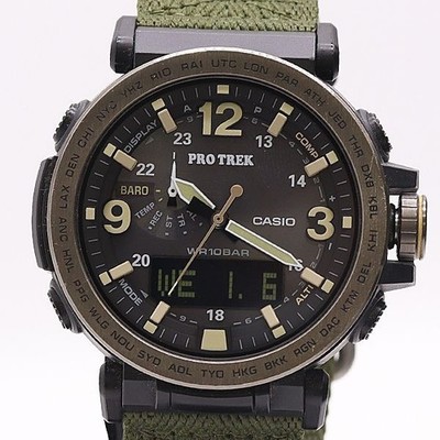 Casio Pro Trek PRG-600YBE-5JR Good Solar Black Dial Box Papers