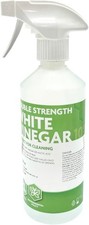 Hexeal Double Strength White Vinegar 500ml – 500ml Spray of 10% Strong Cleaning 15.16 per litre
