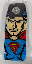 DC Comics Original Superman CREW SOCKS New In Package Stocking Stuffer