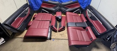 2015–2018 Lexus RC300 RC350 F Sport Interior Roja Red Seats w