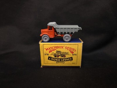 Matchbox #6A Quarry Truck 1954 VN/MINT In Original B1 Box  7018