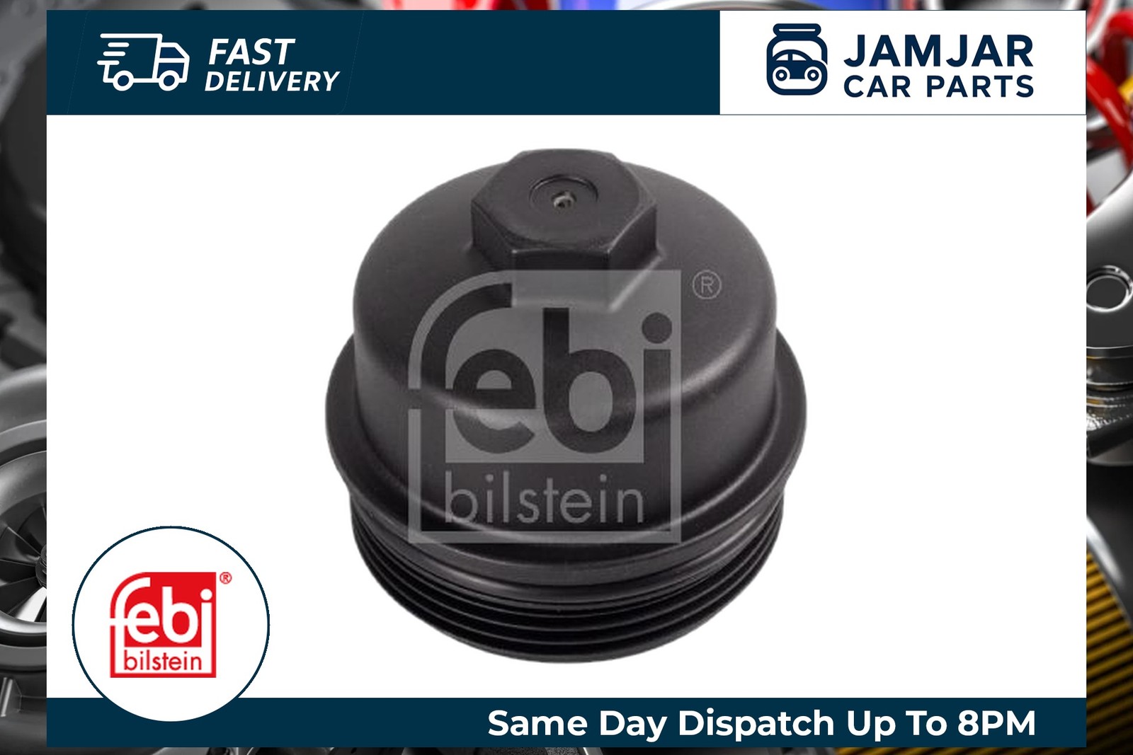 Febi Bilstein 172896 Oil Filter Housing Cap Fits Opel Astra G Classic 1.4 - Image 31