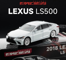 ENCHERY 1:64 2018 Lexus LS500h Diecast Bottom Model Car Rubber Tires