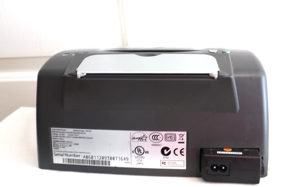 POLAROID P310 TABLETOP INKJET PHOTO PRINTER - POWERED BY LEXMARK - USED, NO CORD - Image 3 of 4