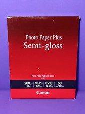 Canon SG-201 8X10(50) Photo Paper Plus Semi-G...