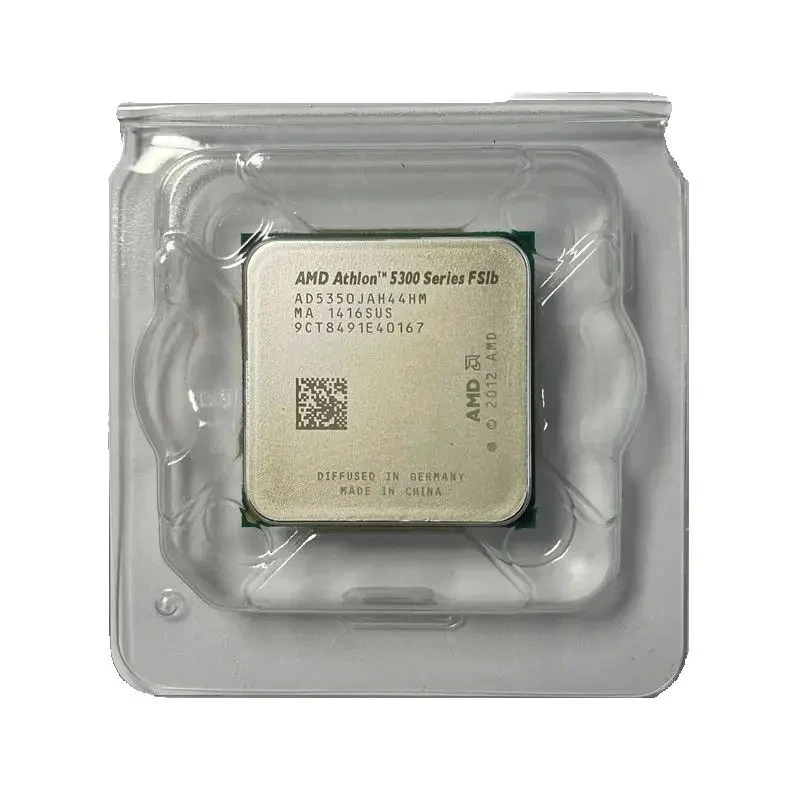 AMD X4 5350 Athlon 5350 2.05 GHz Quad-Core Quad-Thread CPU AD5350JAH44HM Socket - Image 2 of 4