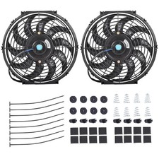 12" Electric Radiator Cooling Fan Assembly Kit,High Performance Cooling Radiator