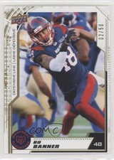 2020 Upper Deck CFL Gold 2/50 Bo Banner #110 l5j