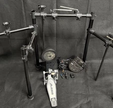 Alesis DM7X Kit Drum Pedal W/Pad Controller, Frame & Cables - Tested & Working