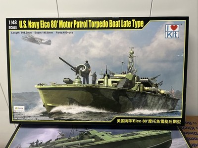 1/48 I Love Kit #64801 Elco 80  Torpedo Boat Late Type