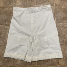 Vintage Playtex "I can't believe its a girdle" long leg girdle w/garters sz LG