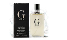 G Black Eau De Toilette Men Fresh Aquatic Fragrance Spicy Notes Sandalwood Mens