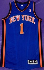 Authentic 2010 Amar’e Stoudemire #1 New York Knicks Rev 30 Adidas Jersey  M+2”