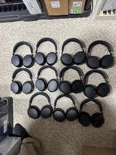 Lot of 11 Sennheiser MOMENTUM 4 Wireless Headphones - Black