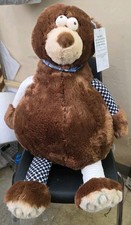 Jill Martin Binge Watching Buddy Plush Hockey Buddy Bear 26