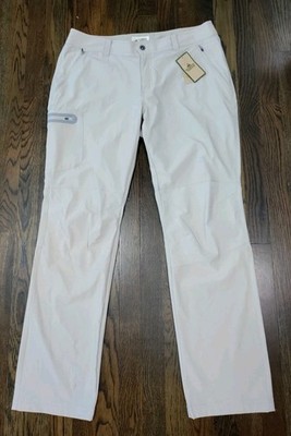 Ultimate Terrain Hiking Pants Women's 12 Feather Gray Trailhead Light Weight NWT