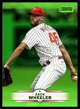 2025 Stadium Club #114 Zack Wheeler Lime Green