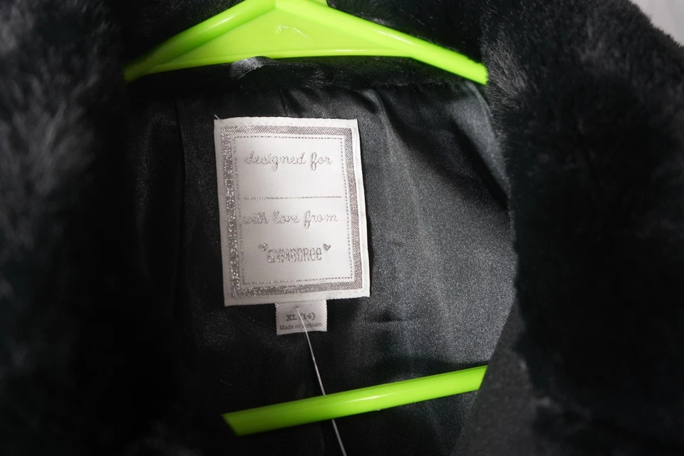 Gymboree Girls  Size XL 14 Black jacket - Изображение 2 из 4