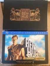 Ben-Hur Blu-ray 3-Disc CLASSIC Limited Edition Fiftieth Anniversary With Books