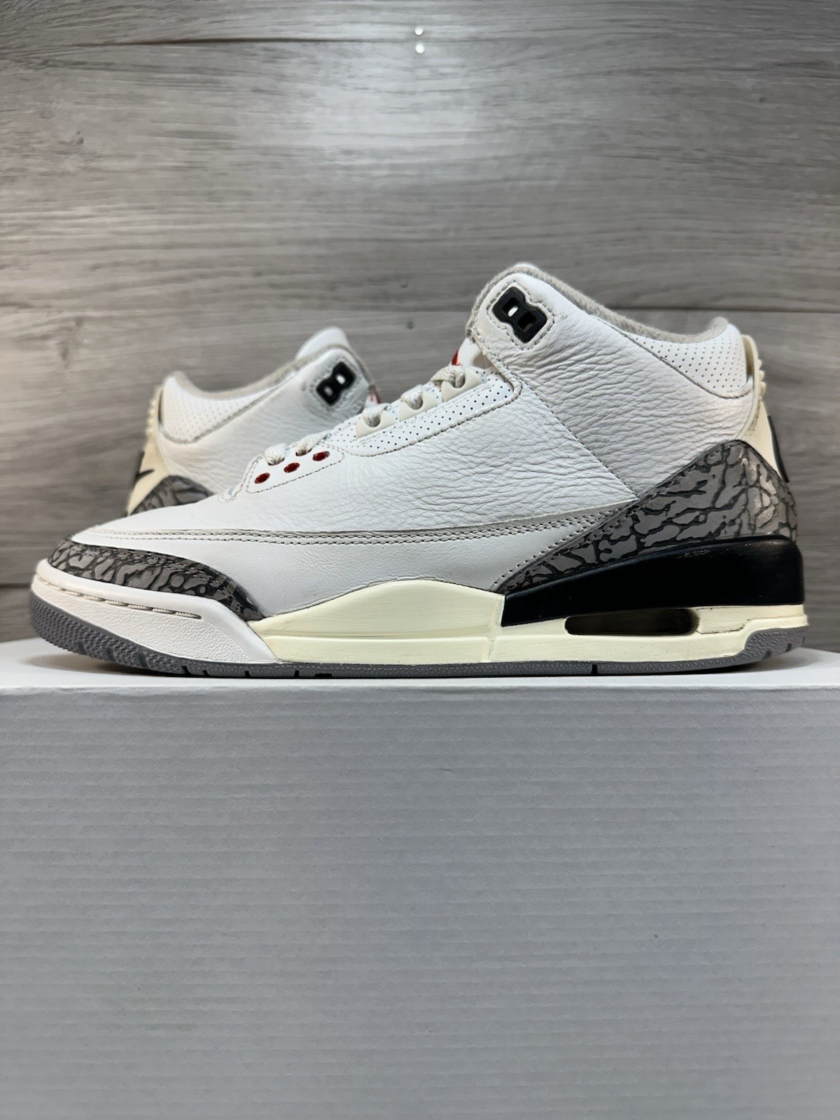 Jordan 3 Retro White Cement Reimagined - Size 7.5