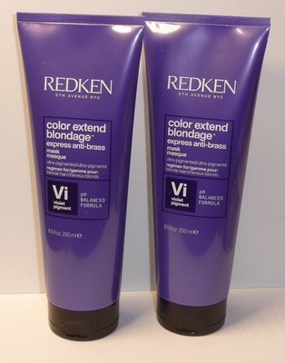 Redken Color Extend Blondage  Express Anti-Brass Maske   2 x 250ml