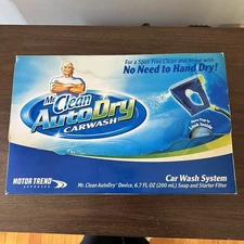 Mr. Clean AutoDry Car Wash System Device Soap Filter New Sealed Bo