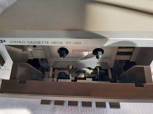 Cassette estéreo Sharp RT-100E de colección probado y funcionando - Imagen 5 de 10