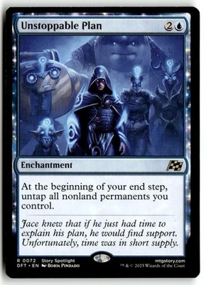 Unstoppable Plan Lightly Played 72 Aetherdrift Magic: The Gathering