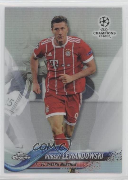 2017-18 Topps Chrome UCL Refractor Robert Lewandowski #78 04ae