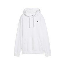 PUMA Essentials Relaxed Pullover Hoodie Womens White Casual Outerwear 68497702
