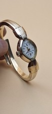 VINTAGE WATCH BANGLE WOMEN,BULOVA WINDING,YEAR 1950-1960,WAS CERVICED,WORKS GOOD