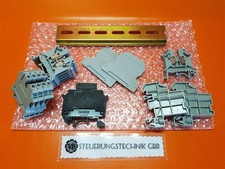 PHOENIX CONTACT End Clamp E/UK1 + DIN Rail Fuse Terminal UK-SI + UK5N