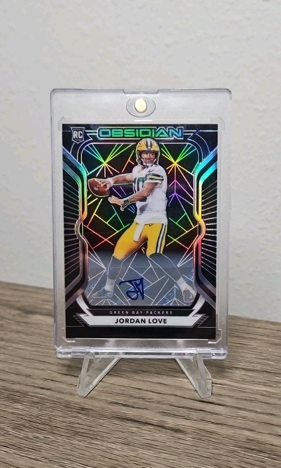 2020 Obsidian Jordan Love Rookie Auto /150