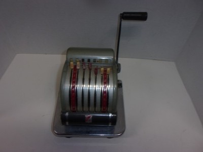 Vintage Check Protector F&E The Hedman Company Excel Model Patents Pending