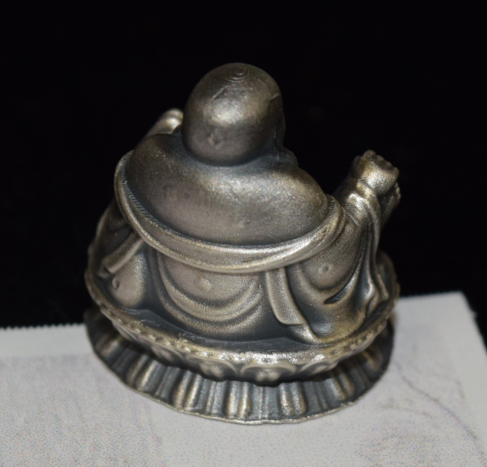 Hand Pour: Buddha Statue 1 Troy Oz .999 Pure Silver Figurine