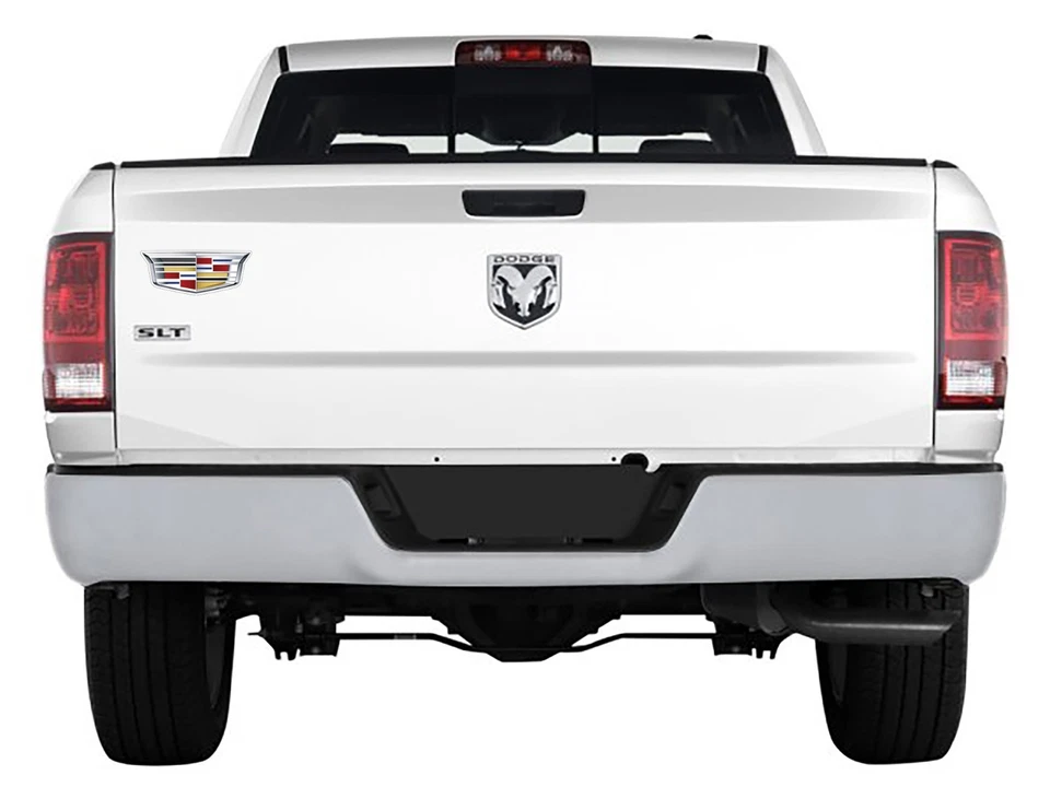 Calcomanía adhesiva emblema logotipo Cadillac HECHO EN EE. UU. casco camión vehículo ventana coche Foto 2 de 4